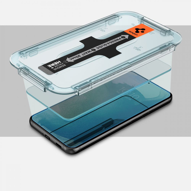 2x Szkło Hartowane do etui Spigen Glas.TR EZ FIT do Samsung Galaxy S22 Plus