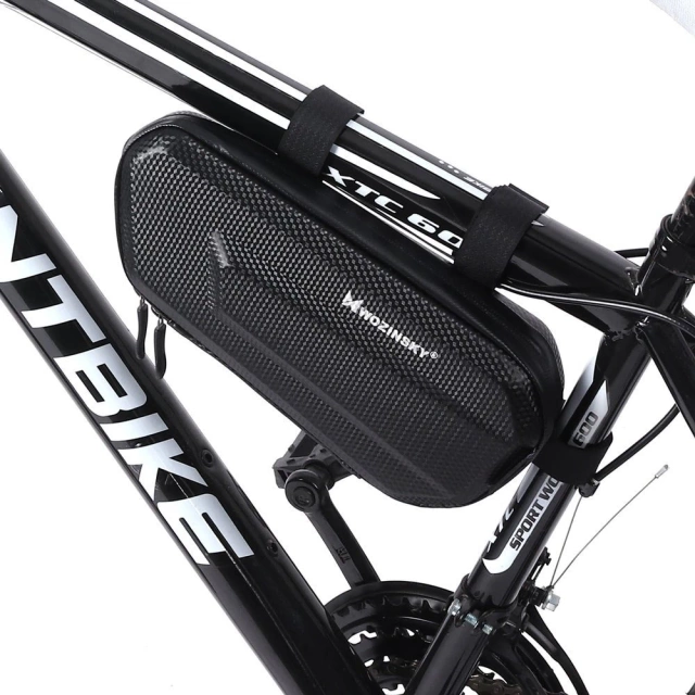 Wozinsky Fahrradrahmentasche 1,5 l schwarz (WBB10BK)
