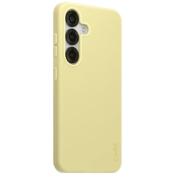 CARE Case für Samsung Galaxy S25 von PanzerGlass Fearlessly Magnetic Yellow