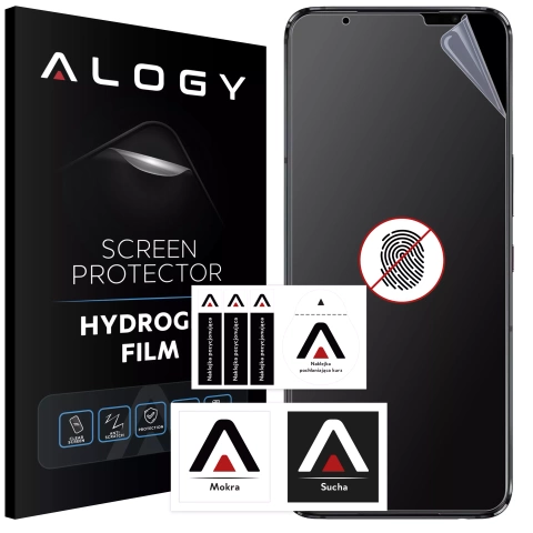 Folia "MATOWA" do Asus ROG Phone 6 Hydrożelowa Alogy HydroSkin Matte Pro™ na ekran do etui "BEZ ODCISKU PALCÓW"