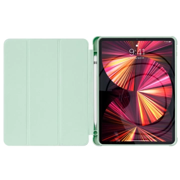 Stand Tablet Case Smart Cover Hülle für iPad Pro 11'' 2021/2020 mit Standfunktion grün