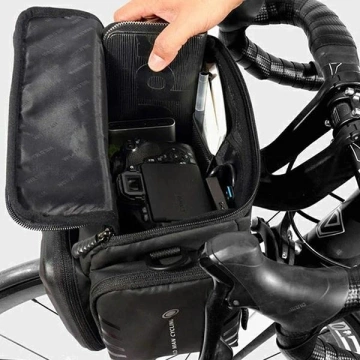 Wildman 3L GS6 Fahrrad-Lenkertasche wasserdicht für Smartphone