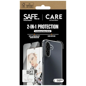 Zestaw ochronny do Samsung Galaxy A26 5G CARE by PanzerGlass Etui+Szkło