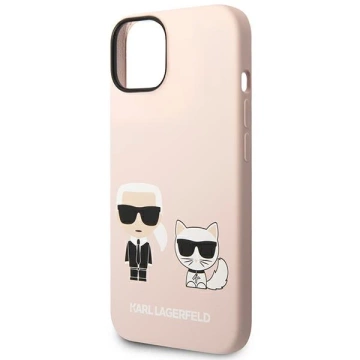 Etui Hardcase Karl Lagerfeld KLHMP14SSSKCI für iPhone 14 6,1" Silikon Karl