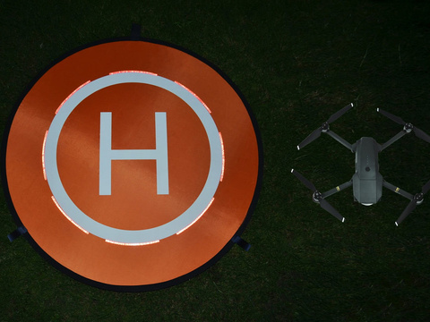 Drohnenlandeplatz 55 cm Drohnenlandematte