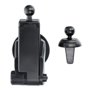 Uchwyt Samochodowy Ładowarka Forcell HS1 Auto IR Qi 15W Indukcja Czerwony