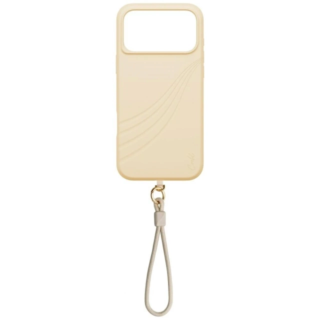 Etui UNIQ Coehl Serina do iPhone 17 Pro Max Magnetic Charging Beżowy