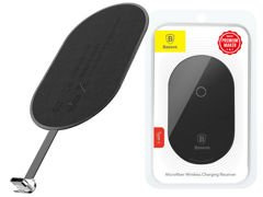 Baseus adapter QI cewka indukcja Microfiber USB-C Typ C black