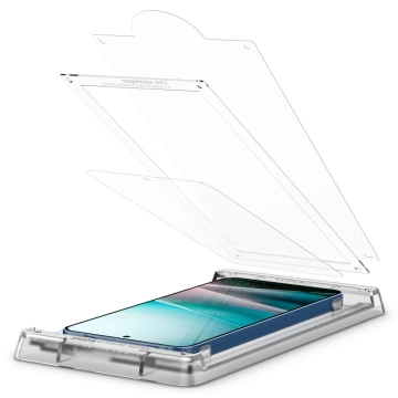 Hybridglas für Samsung Galaxy S25 Spigen Elite Shield "EZ Fit" HD Clear
