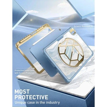 Etui für Tablet Supcase Cosmo für Apple iPad 10.9 2022 MARBLE BLUE