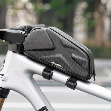 Rockbros 1,4L Oberrohr-Fahrradtasche – Schwarz