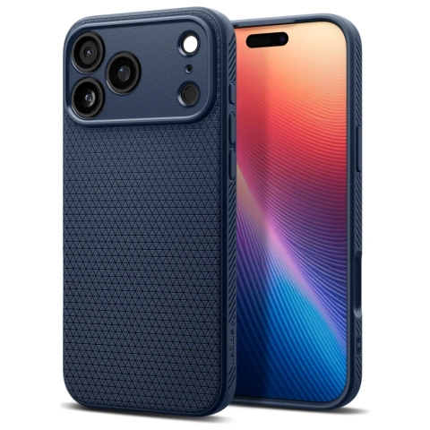 Etui Spigen Liquid Air MagSafe iPhone 17 Pro Max Granatowy Navy Blue