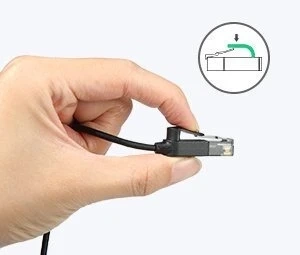 Kabel UGREEN Ethernet Patchkabel RJ45 Cat 6A UTP 1000Mbps 5 m schwarz (70654)