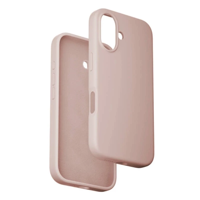 iPhone 16 Schutzhülle mit MagSafe Vention Silikon Pink