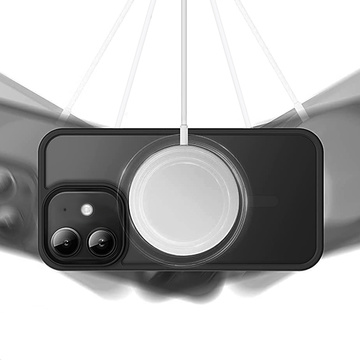 Magmat MagSafe Schutzhülle für Apple iPhone 11 Mattschwarz
