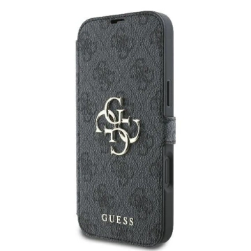 Guess GUBKP16M4GMGGR iPhone 16 Plus 6,7" czarny/black book 4G Metal Logo
