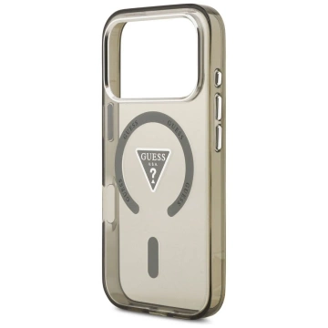 Etui Guess IML Gradient Triangle Logo MagSafe na iPhone 17 Pro - Khaki