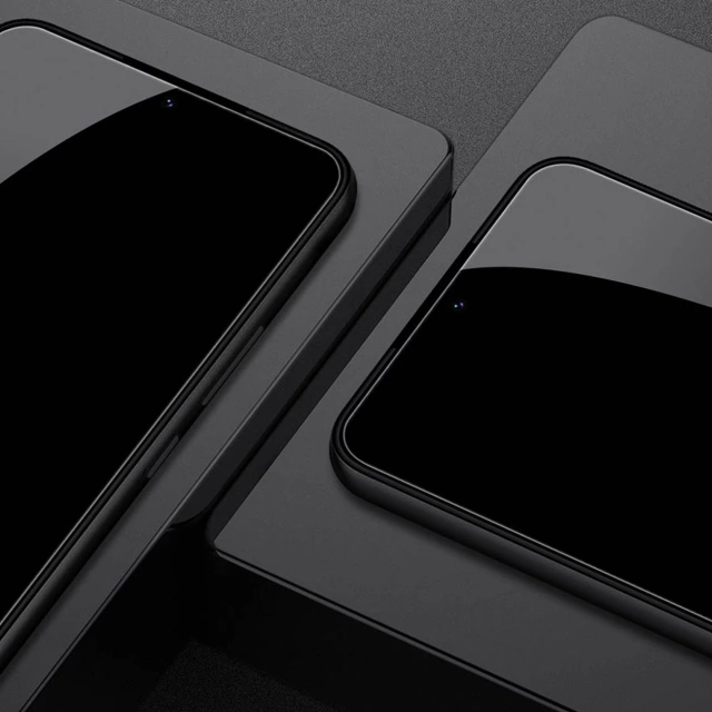 Nillkin CP+PRO ultracienkie szkło hartowane na cały ekran z ramką 0,2 mm 9H Samsung Galaxy S22 czarny