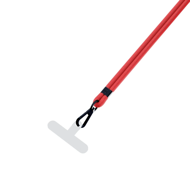 Uniwersalna smyczka do smartfona 3mk EasyClip Red (black)