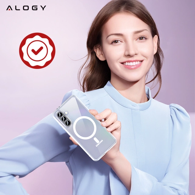 Etui do Samsung Galaxy A36 5G obudowa ochronna na telefon Alogy HybridShield™️ Case Przezroczyste