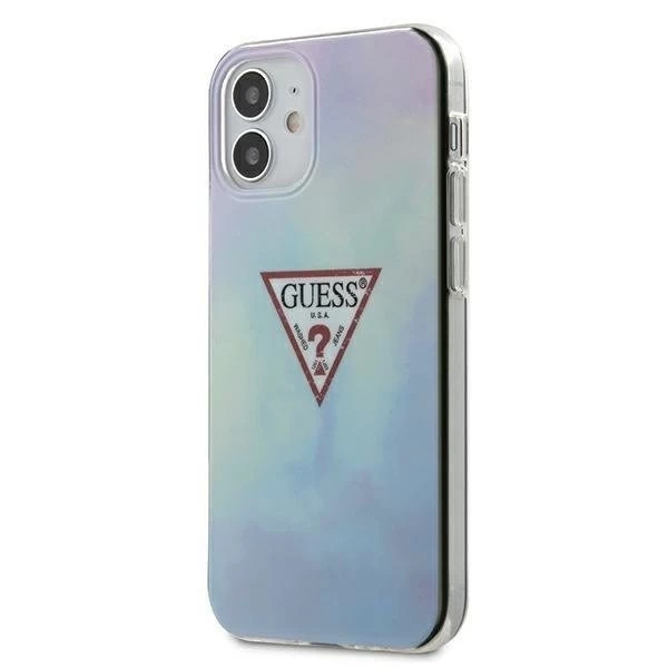 Guess GUHCP12SPCUMCGC02 iPhone 12 mini 5,4" niebieski/blaues Hardcase Tie