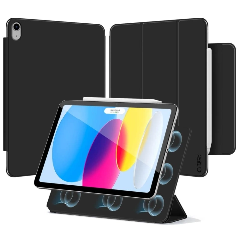Etui Tech-Protect SmartCase Magnetic iPad 10.9" 2022 / 11" 2025 Black