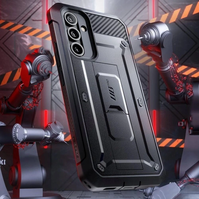 Etui Supcase Unicorn Beetle Pro für Samsung Galaxy A55 5G Schwarz