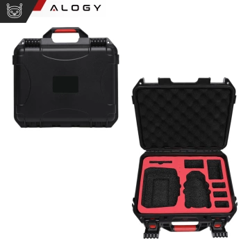 Tasche Tragetasche für DJI Mini 4 Pro, Mini 3 Pro, Mini 3 Cover Drone Case Alogy Controller Hard Case Schwarz