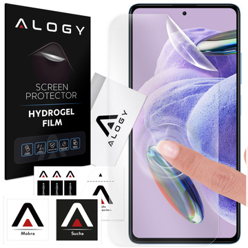Folia Hydrożelowa do Xiaomi Redmi Note 12 5G / Poco X5 5G ochronna na telefon na ekran Alogy Hydrogel Film