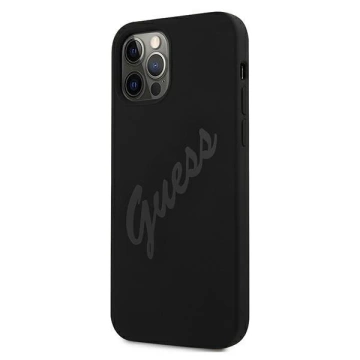 Ratet mal, GUHCP12LLSVSBK iPhone 12 Pro Max 6,7" czarny/schwarz Hardcase Script Vintage