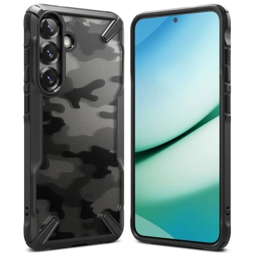  Etui do Samsung Galaxy S25 Camo Black Ringke Fusion X