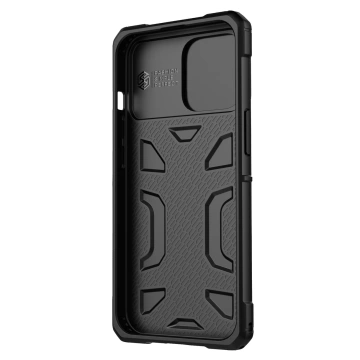 Nillkin Adventruer Case Hülle für iPhone 13 Pro gepanzerte Hülle mit Kameraabdeckung blau
