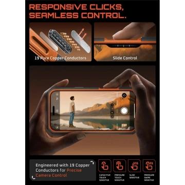 Etui Ochronne do iPhone 17 Pro Max Supcase UB Grip Pro Mag MagSafe Clear/Cora