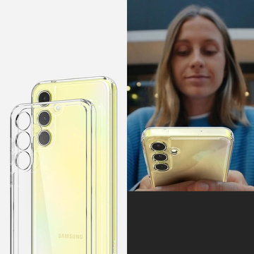 Etui Spigen Ultra Hybrid für Samsung Galaxy A35 5G Crystal Clear