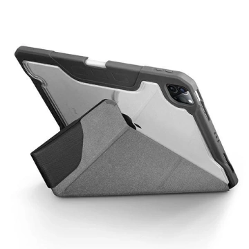 UNIQ Hülle Trexa iPad Pro 11 "2021/2020 Antimikrobiell schwarz / schwarz