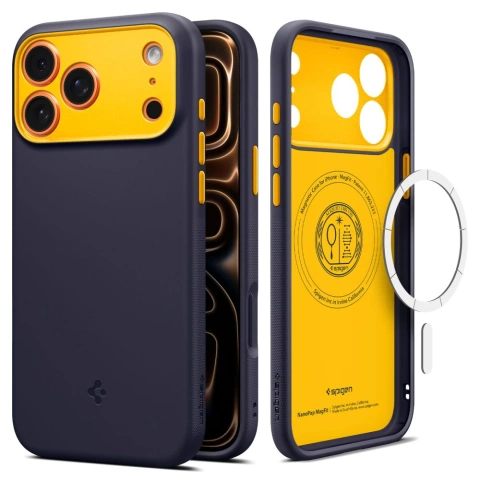 Etui do iPhone 17 Pro Max Spigen Nano Pop Mag MagSafe Blueberry Navy