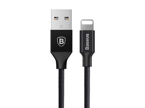 Baseus Oryginalny Kabel Lightning iPhone Yiven 1,2m Schwarz