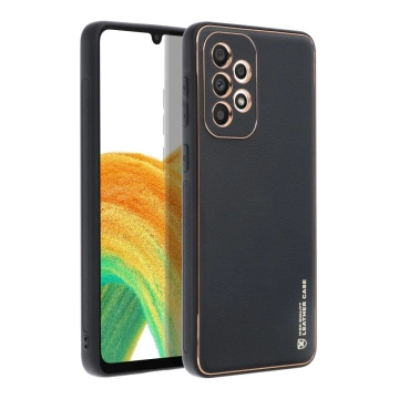 Futerał LEATHER Case skórzany do SAMSUNG Galaxy A33 5G czarny