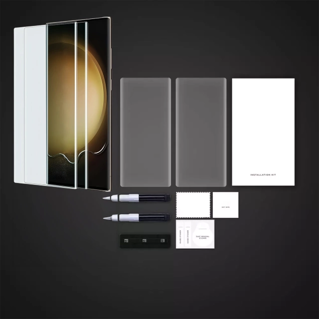 2x Szkło Hartowane UV do Samsung Galaxy S23 Ultra na cały ekran UVTG+ 2-PACK
