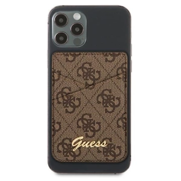 Guess Wallet Card Slot GUWMS4GTLBR MagSafe 4G Braun/Braun