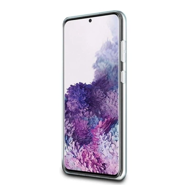 Etui Guess GUHCS67PCUGLLG für Galaxy S20 Plus G985 Hartschale Glitter 4G Circle Logo