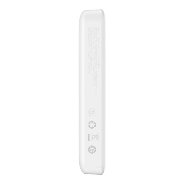Baseus Magnetic Mini Powerbank 10000mAh 20W (weiß)