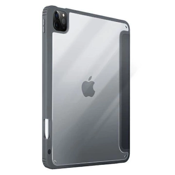 UNIQ Etui Moven iPad Pro 12,9" (2021) Antimikrobielles Grau/Anthrazit