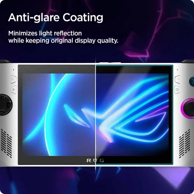 Szkło hartowane Spigen Glas.Tr Slim 9H do Asus Rog Ally przezroczyste