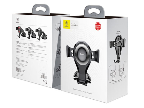 Baseus Gravity Autohalter für das Osculum Type Black Cockpit