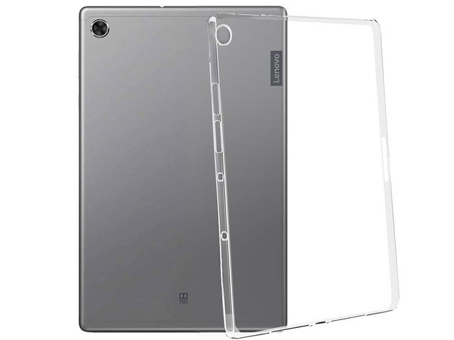 Silikonhülle Hülle für Lenovo M10 Plus TB-X606 transparent