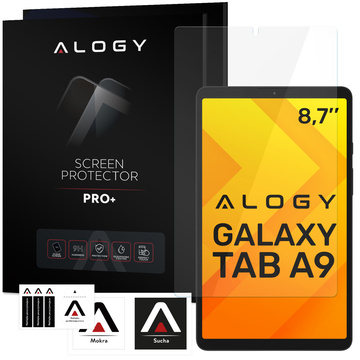 Gehärtetes Glas für Samsung Galaxy Tab A9 2023 8,7" 2gen X110 / X115 für Alogy Displayschutzfolie Pro 9H