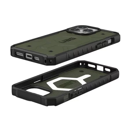 Etui UAG Pathfinder Magsafe - obudowa ochronna do iPhone 15 Pro Max (olive)