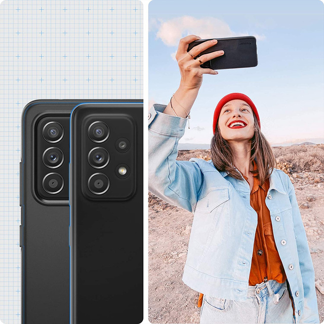 Etui obudowa Spigen Thin Fit do Samsung Galaxy A52s/ A52 LTE/ 5G Black