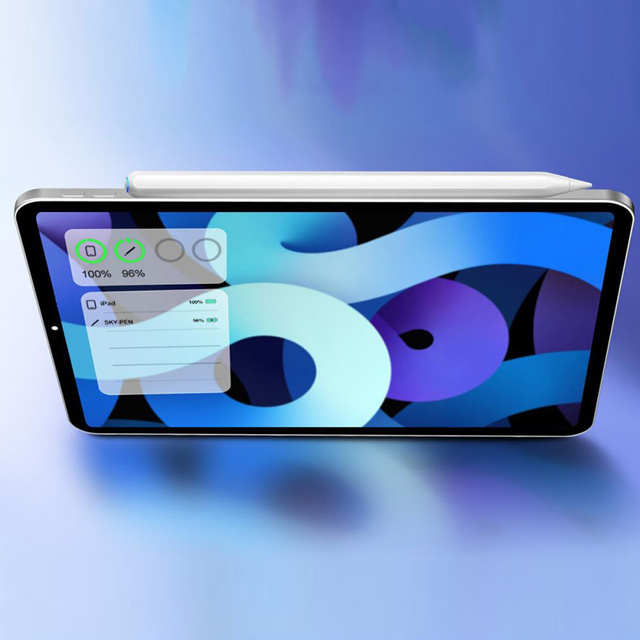 Rysik precyzyjny magnetyczny indukcyjny długopis Active Stylus Pen ”2” do Apple iPad White